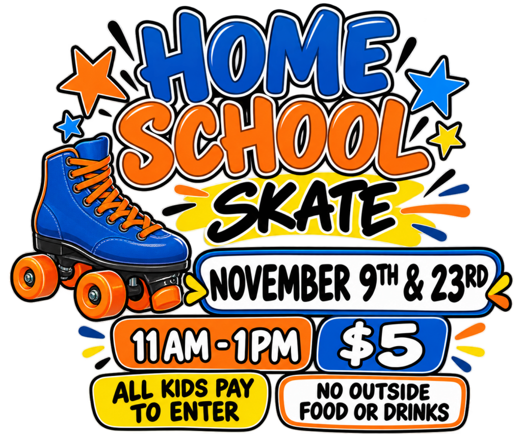 home school skate flyer